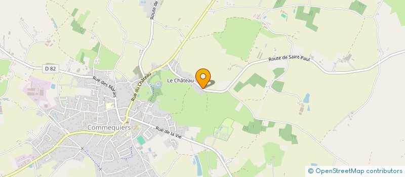 localisation de l'entreprise SCI VICTOR HUGO  COMMEQUIERS