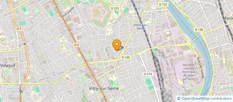 localisation de l'entreprise SCI VICTOR IMMO  VITRY-SUR-SEINE