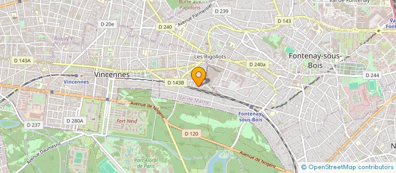 localisation de l'entreprise SCI VICTOR IMMOBILIER à VINCENNES