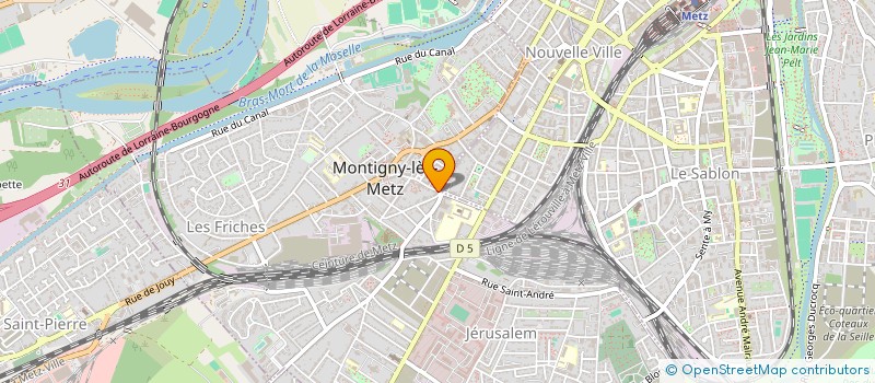 localisation de l'entreprise SCI VICTOR JACOB à MONTIGNY-LES-METZ