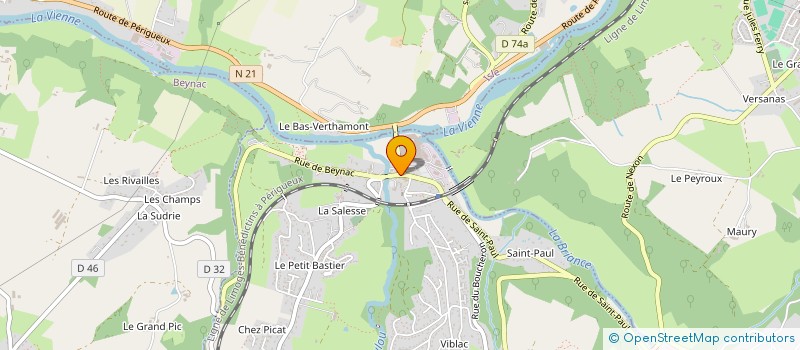 localisation de l'entreprise SCI VICTOR MORIN  BOSMIE-L'AIGUILLE