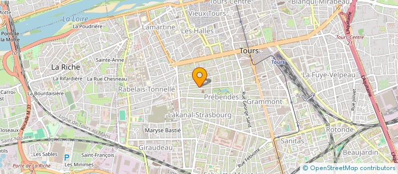 localisation de l'entreprise SCI VICTOR PETIT  TOURS