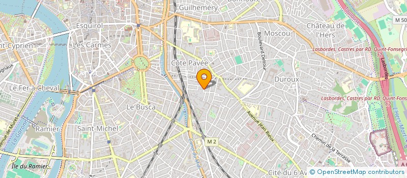 localisation de l'entreprise SCI VICTORELISE à TOULOUSE