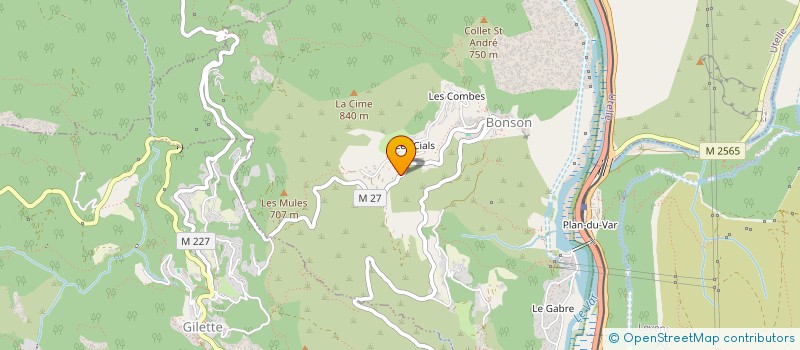 localisation de l'entreprise SCI VICTORELLE  BONSON