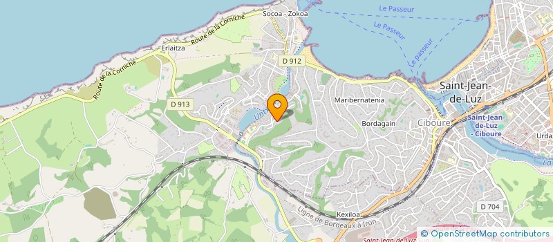 localisation de l'entreprise SCI VICTORIA 3  CIBOURE