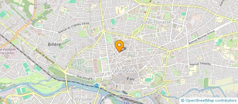 localisation de l'entreprise SCI VICTORIA à PAU