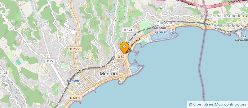 localisation de l'entreprise SCI VICTORIA à MENTON