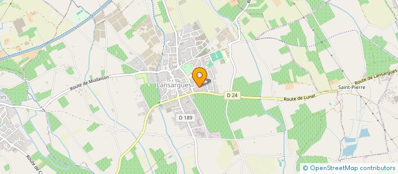 localisation de l'entreprise SCI VICTORIA  LANSARGUES