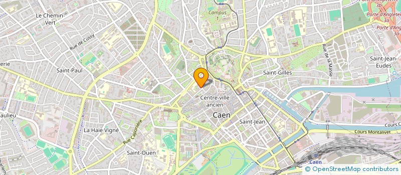 localisation de l'entreprise SCI VICTORIA à CAEN