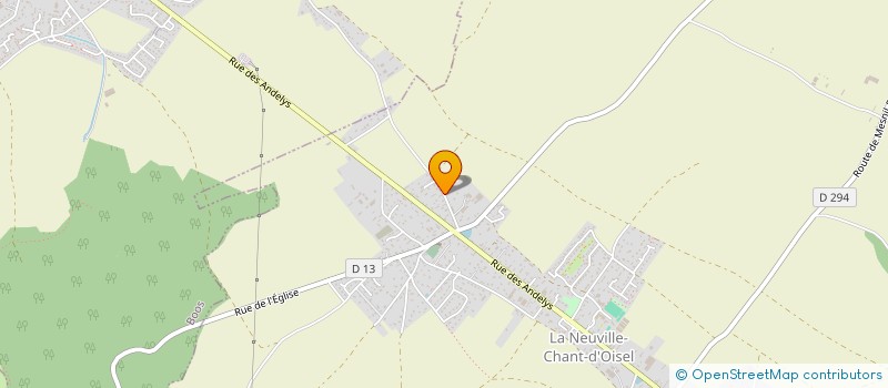 localisation de l'entreprise SCI VICTORIA  LA NEUVILLE-CHANT-D'OISEL