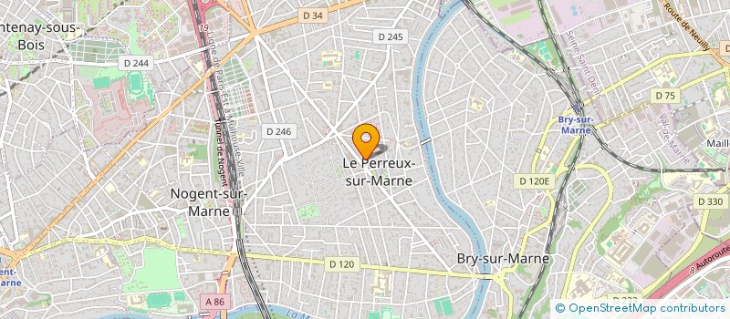 localisation de l'entreprise SCI VICTORIA à LE PERREUX-SUR-MARNE