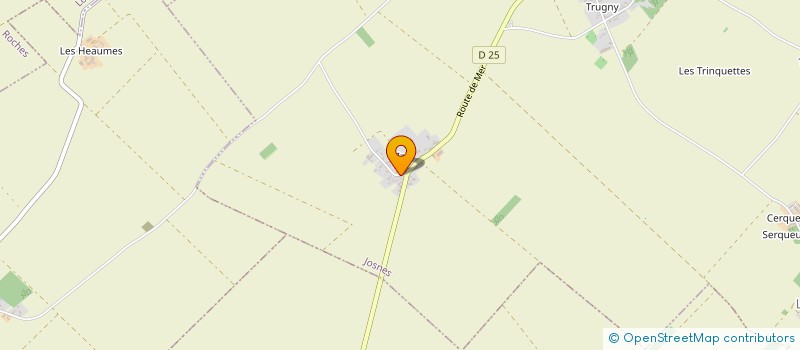 localisation de l'entreprise SCI VICTORIA  JOSNES