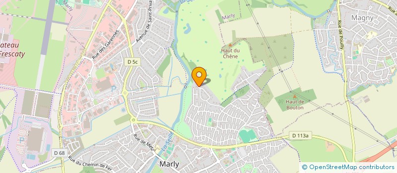 localisation de l'entreprise SCI VICTORIA  MARLY