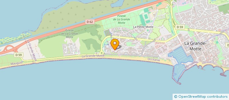 localisation de l'entreprise SCI VICTORIA  LA GRANDE-MOTTE