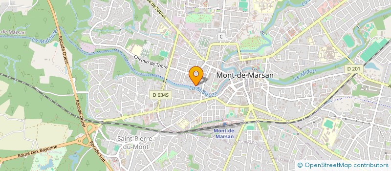 localisation de l'entreprise SCI VICTORIA à MONT-DE-MARSAN
