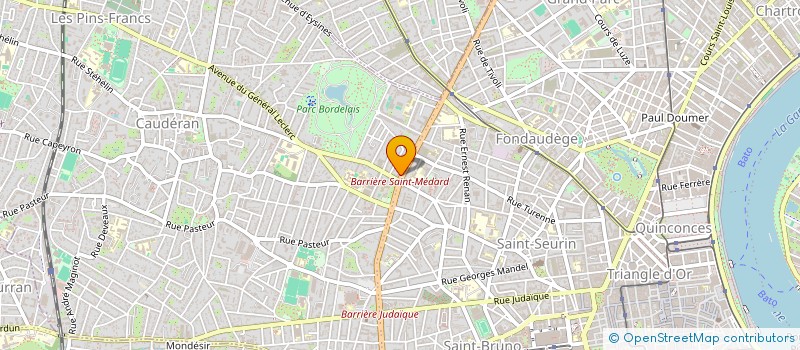 localisation de l'entreprise SCI VICTORIA  BORDEAUX