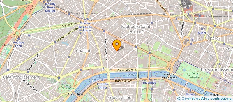 localisation de l'entreprise SCI VICTORIA à PARIS