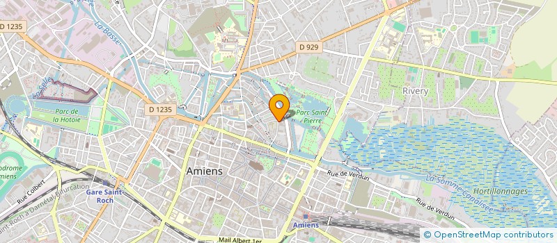 localisation de l'entreprise SCI VICTORIA à AMIENS
