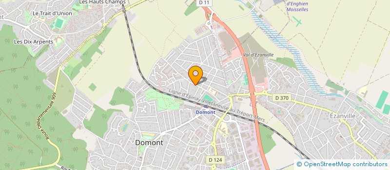 localisation de l'entreprise SCI VICTORIA  DOMONT