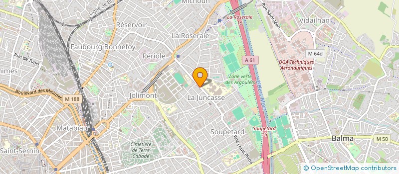 localisation de l'entreprise SCI VICTORIA à TOULOUSE