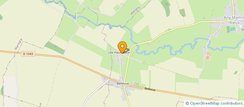 localisation de l'entreprise SCI VICTORIA  ANY-MARTIN-RIEUX