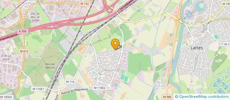 localisation de l'entreprise SCI VICTORIA à LATTES