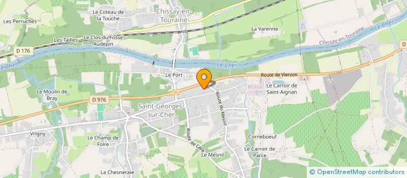 localisation de l'entreprise SCI VICTORIA  SAINT-GEORGES-SUR-CHER