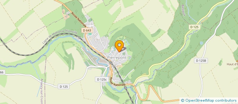 localisation de l'entreprise SCI VICTORIA  PIERREPONT