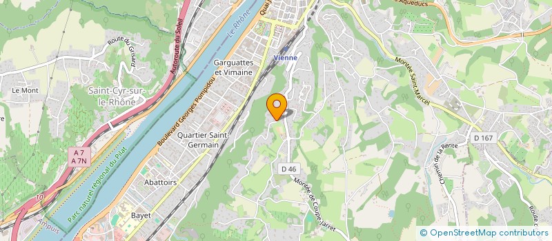 localisation de l'entreprise SCI VICTORIA  VIENNE