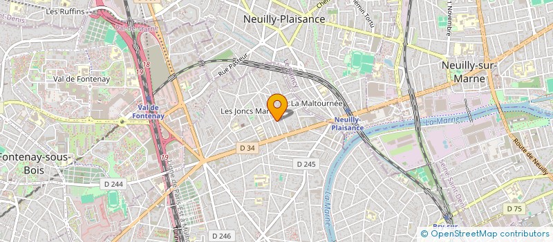 localisation de l'entreprise SCI VICTORIA  NOGENT-SUR-MARNE