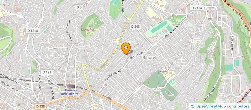 localisation de l'entreprise SCI VICTORIA à ROUEN