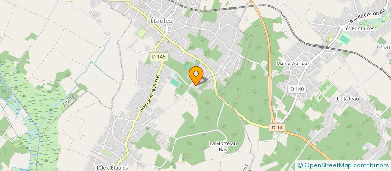 localisation de l'entreprise SCI VICTORIA  ETAULES