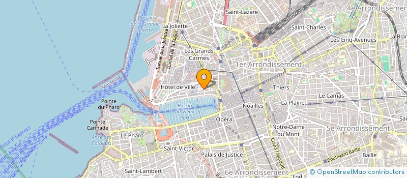 localisation de l'entreprise SCI VICTORIA à MARSEILLE