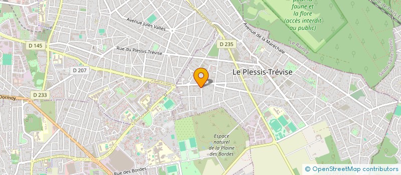 localisation de l'entreprise SCI VICTORIA GLORIA ET ASSOCIES à LE PLESSIS-TREVISE