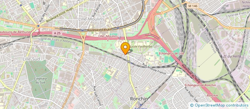 localisation de l'entreprise SCI VICTORIA I à LILLE