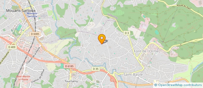 localisation de l'entreprise SCI VICTORIA MARE à MOUGINS