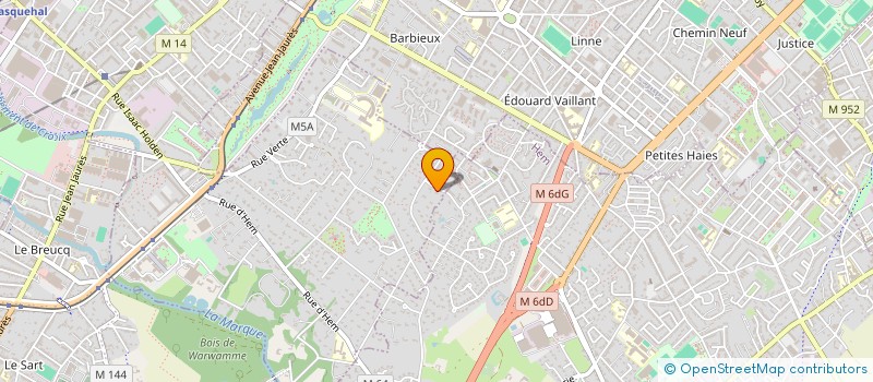 localisation de l'entreprise SCI VICTORIAM à CROIX