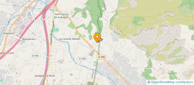 localisation de l'entreprise SCI VICTORIANE à AUBAGNE