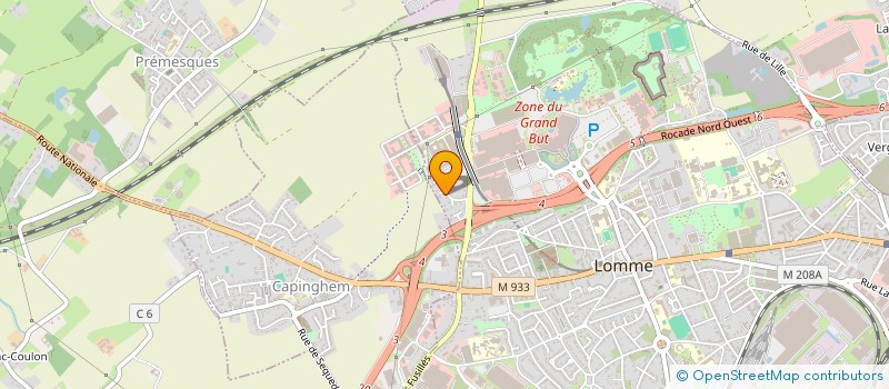 localisation de l'entreprise SCI VICTORINE à LILLE