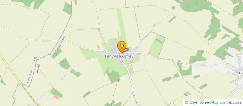 localisation de l'entreprise SCI VICTORINE 8  FAHY-LES-AUTREY