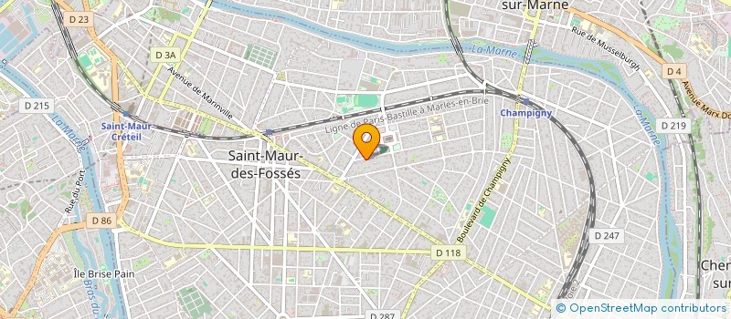 localisation de l'entreprise SCI VICTORY à SAINT-MAUR-DES-FOSSES