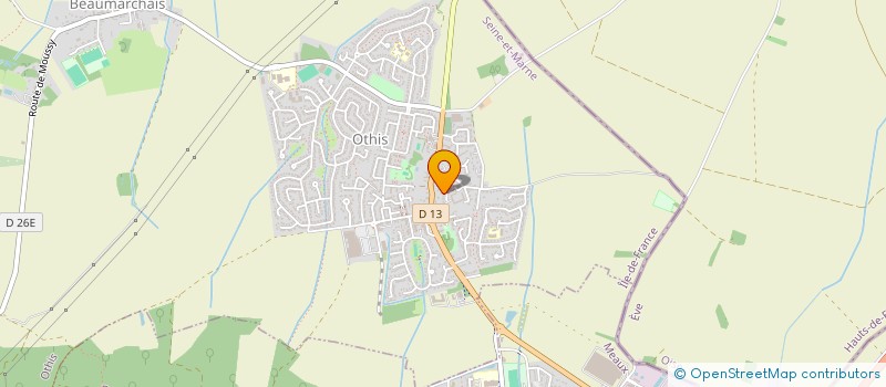 localisation de l'entreprise SCI VICTORYA  SAINT-PATHUS