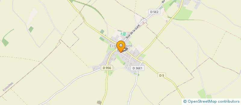 localisation de l'entreprise SCI VICUS  ECOUST-SAINT-MEIN