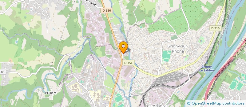 localisation de l'entreprise SCI VID'IMMO  GRIGNY