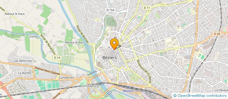 localisation de l'entreprise SCI VIDAL  VIAS