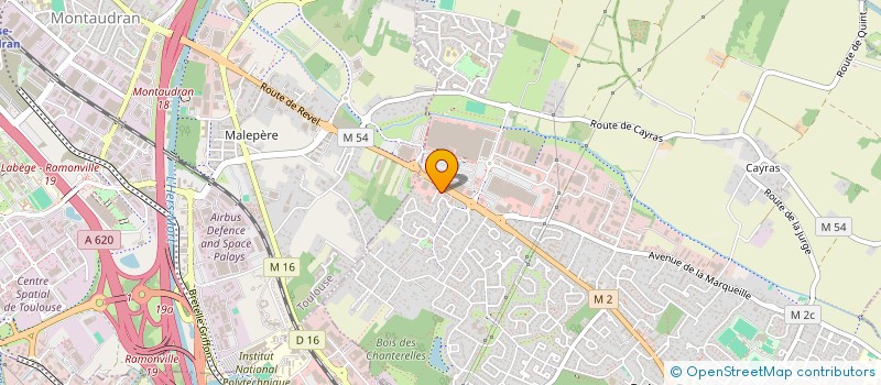 localisation de l'entreprise SCI VIDAL  SAINT-ORENS-DE-GAMEVILLE