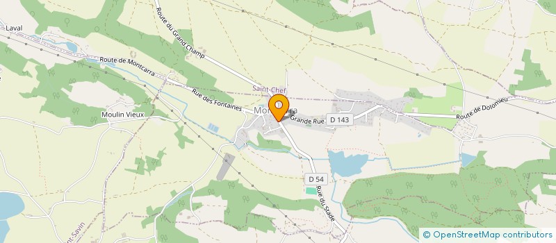 localisation de l'entreprise SCI VIDAL  MONTCARRA