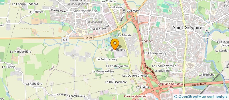 localisation de l'entreprise SCI VIDAL à SAINT-GILLES