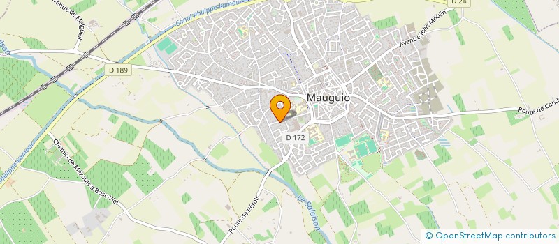 localisation de l'entreprise SCI VIDAL  MAUGUIO