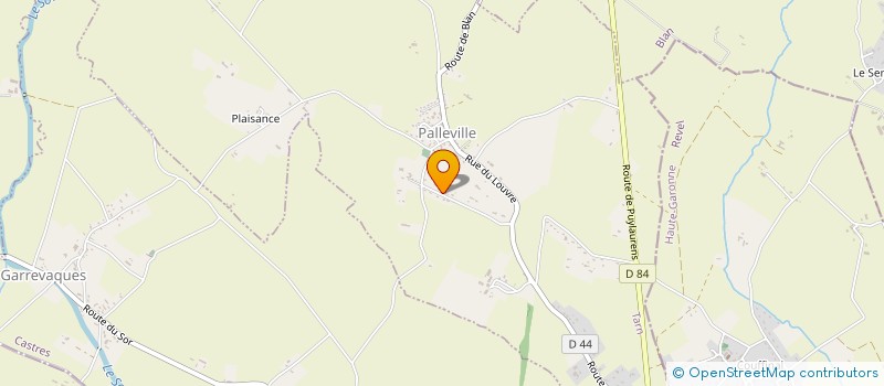 localisation de l'entreprise SCI VIDAL-BONNET  PALLEVILLE